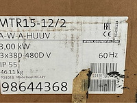 Grundfos mtr15-12/2 a-w-a-huuv verticale meertraps centrifugaal en schroefpomp (2x) - afbeelding 3 van  3