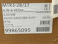 Grundfos mtr3-28/17 verticale meertraps dompelpomp - afbeelding 3 van  3