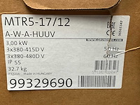 Grundfos mtr5-17/12 a-w-a-huuv verticale meertraps centrifugaal en schroefpomp - afbeelding 3 van  3
