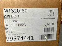 Grundfos mts20-80 r38 dq-t schroefspindelpomp (2x)