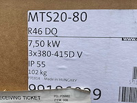Grundfos mts20-80 r46 dq schroefspindelpomp - afbeelding 3 van  3