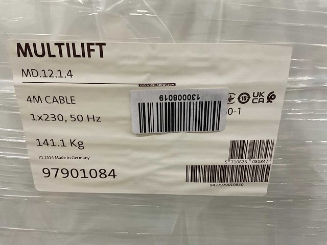 Grundfos multilift md.12.1.4 1x230v 97901084 vuilwaterpompset - afbeelding 2 van  2