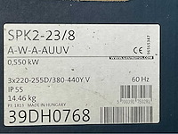Grundfos spk2-23/8 a-w-a-auuv verticale meertraps centrifugaalpomp (2x) - afbeelding 4 van  4