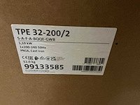 Grundfos tpe 32-200/2 flenspomp - afbeelding 2 van  2