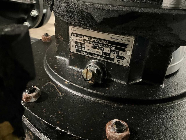 Grundfos tpe 50- centrifugaalpomp - afbeelding 6 van  6