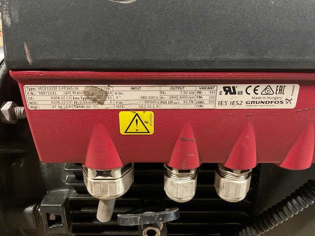 Grundfos tpe 80-250/2-s centrifugaalpomp - afbeelding 2 van  2