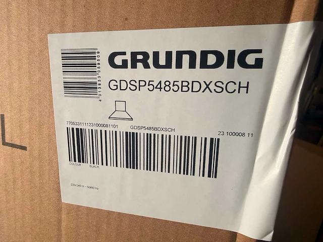 Grundig - gdsp5485bdxsch - wandschouwkap - afbeelding 6 van  6