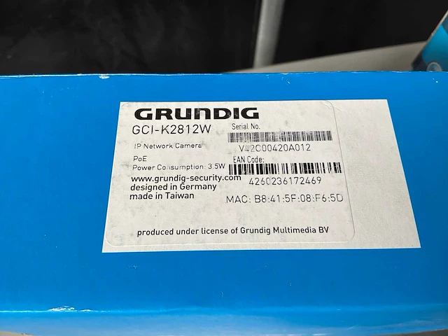Grundig beveiligingscamera (4x) - afbeelding 6 van  6