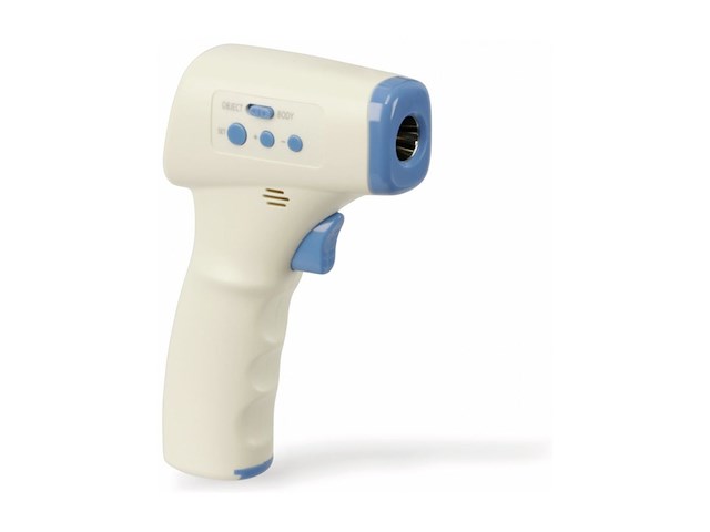 Grundig ed18993 infrared digital thermometer with led light indicator - afbeelding 3 van  3