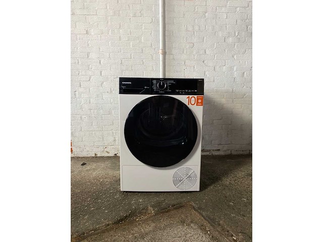 Grundig gt55924f14, vrijstaand, voorlader, warmtepomp, duits display - afbeelding 2 van  7