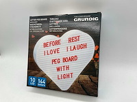 Grundig hartvormige led letterbord (48x) - afbeelding 1 van  4