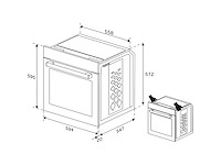 Grundig inbouw bakoven gebd19401bhi - afbeelding 2 van  10