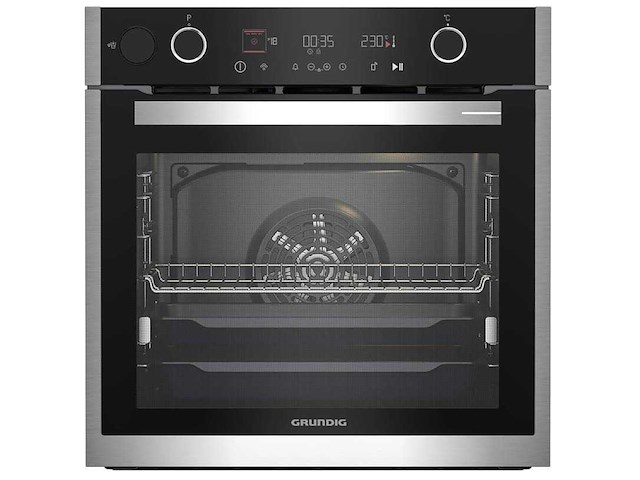 Grundig inbouw bakoven gebd19401bhi - afbeelding 1 van  10
