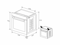 Grundig inbouw bakoven gebm19400bch - afbeelding 9 van  9