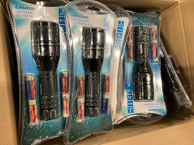 Grundig led partij zaklamp - afbeelding 10 van  10