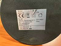 Grundig metalwood tafellamp (4x) - afbeelding 2 van  5