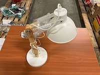 Grundig metalwood tafellamp (5x) - afbeelding 2 van  5