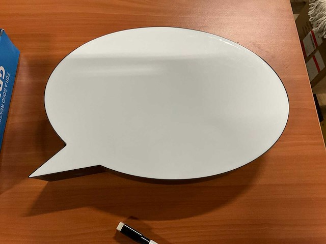 Grundig tekstballon lichtbox (5x) - afbeelding 4 van  5