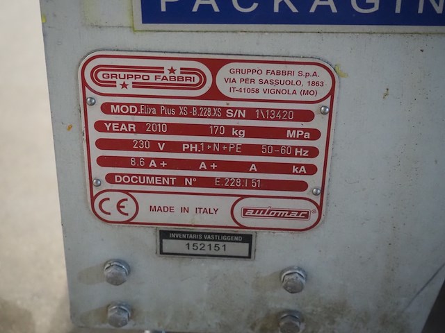 Gruppo fabbri s.p.a. - afbeelding 9 van  17