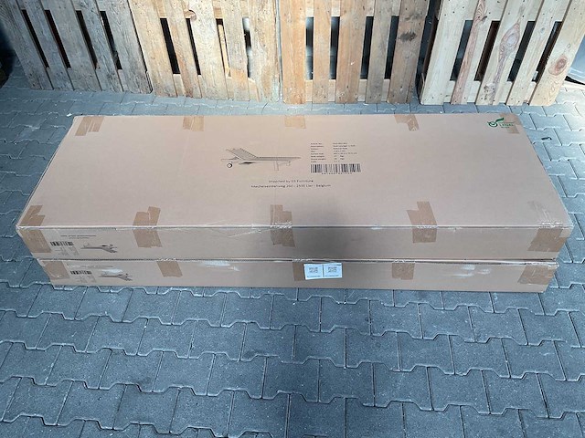 G&s - teak met dienblad - ligbed (2x) - afbeelding 2 van  3