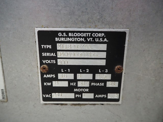 G.s. blodgett corp. - afbeelding 4 van  12