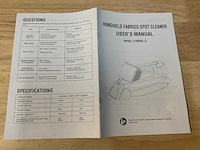 Gsc-60 - vlekkenreiniger - spot cleaner - afbeelding 6 van  8