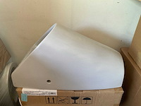 Gsi urinoir beton grijs 31x35x65cm - afbeelding 2 van  5