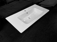 Gsi wastafel keramisch 100x51cm - afbeelding 1 van  3