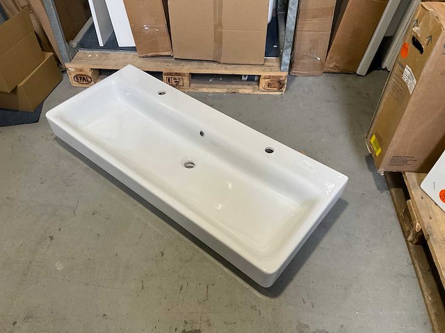 Gsi wastafel keramisch 1205x505mm - afbeelding 3 van  4