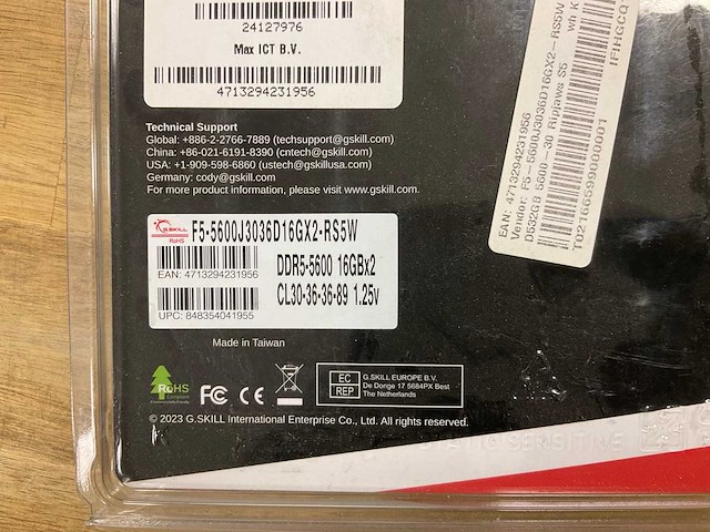 G.skill ripjaws s5 - afbeelding 2 van  2