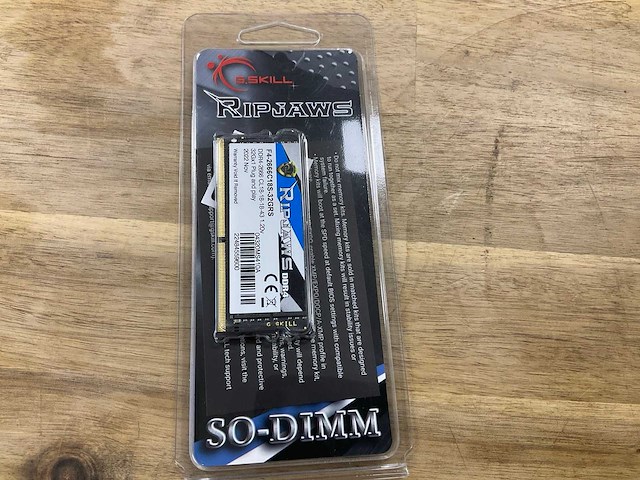 G.skill so-dimm ripjaws ddr4 - afbeelding 1 van  2