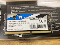 G.skill so-dimm ripjaws ddr4 - afbeelding 2 van  2