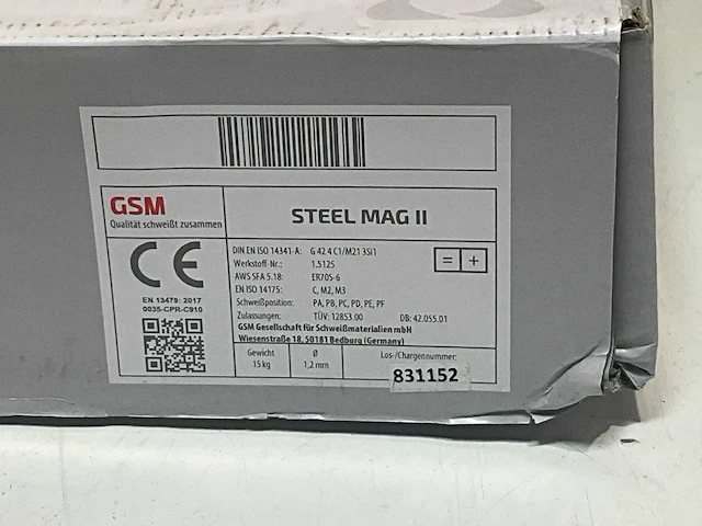 Gsm steel mag ii lasdraad - afbeelding 3 van  3