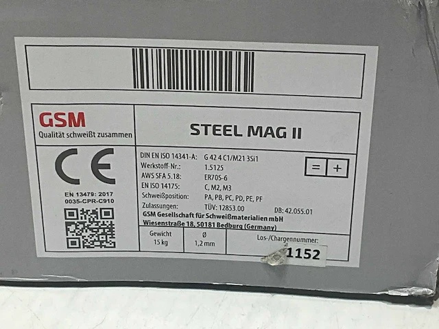 Gsm steel mag ii lasdraad - afbeelding 2 van  4