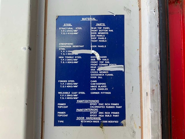 Gstu us 40”-zeecontainer - afbeelding 4 van  9