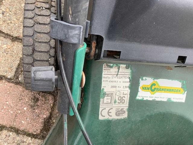 Gt 47 quatro - grasmaaier - afbeelding 5 van  5