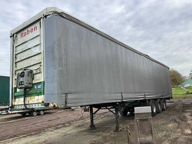 Gt fruehauf - schuifzeil trailer - oplegger - afbeelding 14 van  28