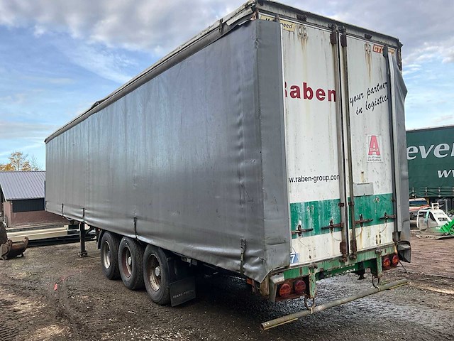 Gt fruehauf - schuifzeil trailer - oplegger - afbeelding 20 van  28