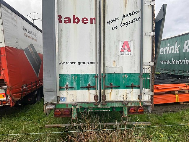 Gt fruehauf - schuifzeil trailer - oplegger - afbeelding 25 van  28