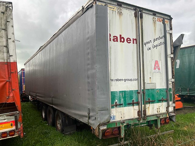 Gt fruehauf - schuifzeil trailer - oplegger - afbeelding 26 van  28