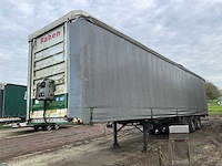 Gt fruehauf - schuifzeil trailer - oplegger