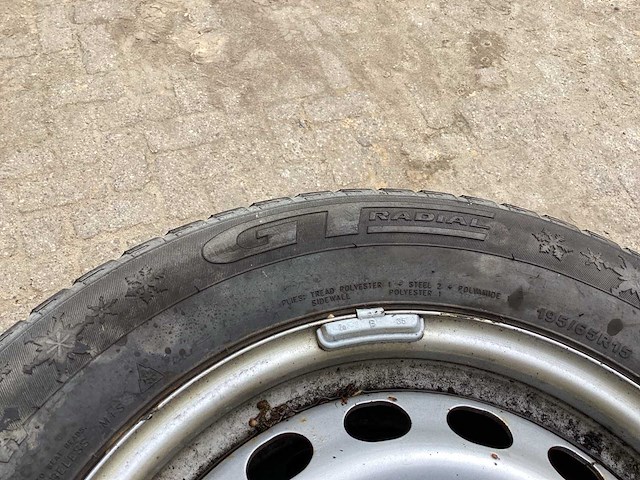 Gt winterpro winterband met velg (4x) - afbeelding 3 van  5