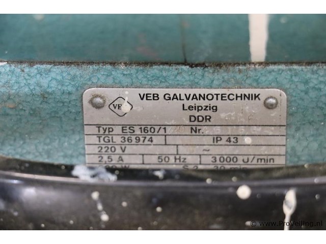 Gtl dubbele bankslijpmachine es 160/1 - afbeelding 5 van  5