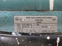Gtl dubbele bankslijpmachine es 160/1 - afbeelding 5 van  5