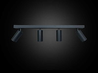 Gu10 opbouwspot armatuur - 4 draaibaar spots( x3) - afbeelding 3 van  5