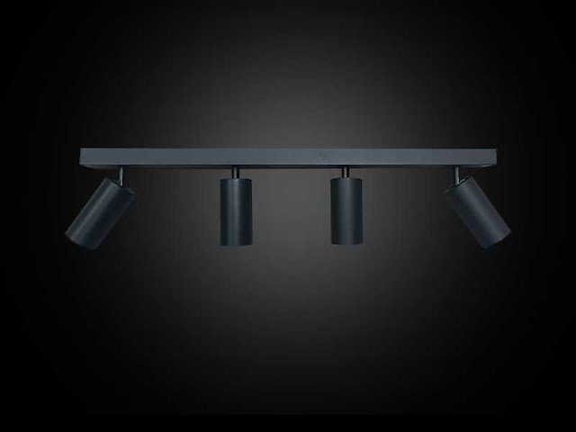 Gu10 opbouwspot armatuur - 4 draaibaar spots( x6) - afbeelding 3 van  5