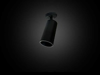 Gu10 opbouwspot armatuur draaibaar – zwart (12x) - afbeelding 3 van  5