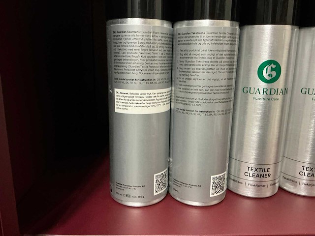 Guardian furniture care textile cleaner & foam cleaner 500ml (11x) - afbeelding 2 van  3