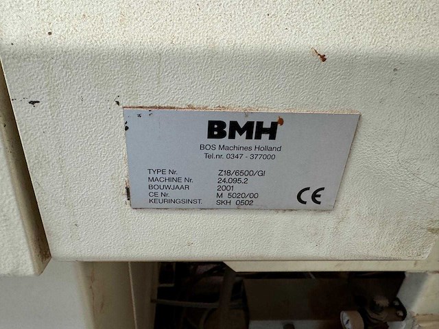 Gubisch - 1996 - ga 170 - vierzijdige profileer- en schaafmachine - afbeelding 14 van  21