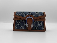 Gucci - dionysus mini bag denim - handtas - op echtheid geconroleerd - designer - afbeelding 2 van  9